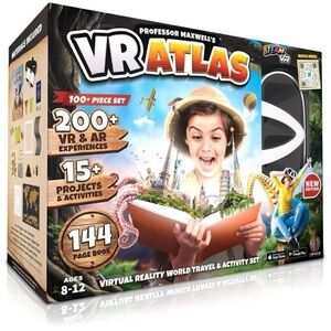 Professor Maxwell's VR Atlas - Virtual Reality Kids Science Kit, STEM learning